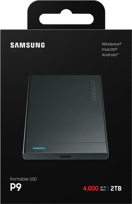 Samsung Portable SSD P9, 2TB, USB4