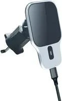 2GO Universal Magnethalter Air Clip Charge schwarz/silber