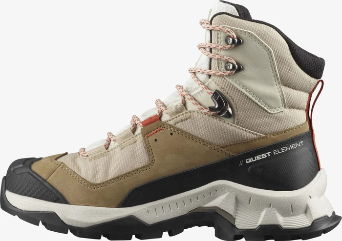 Salomon Quest Element GTX safari/vanilla ice/mecca orange (Damen)