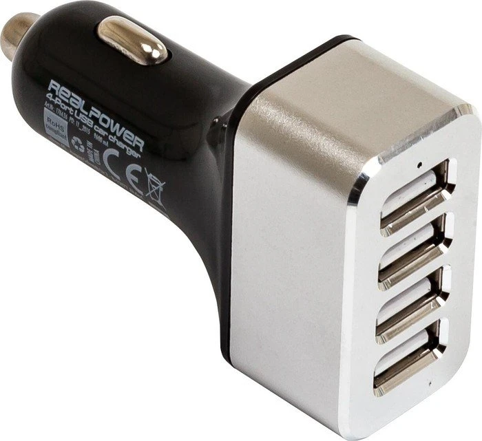 Ultron RealPower 4-Port USB Car Charger