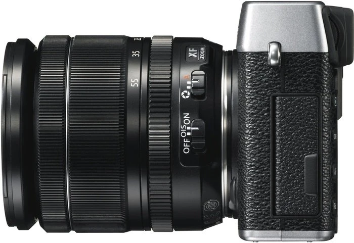 Fujifilm X-E2 silber mit Objektiv Fujinon XF 18-55mm 2.8-4.0 R LM OIS