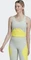 adidas Aeroready Train HIIT Crop Funktionsshirt ärmellos linen green/beam yellow (Damen) Vorschaubild