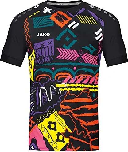 Jako Tropicana Funktionsshirt kurzarm retro
