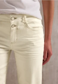 Street One Studio Straight Leg Jeans ecru washed (Damen)