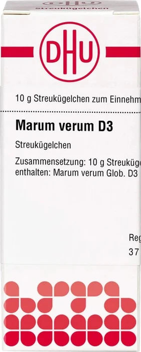 DHU Marum Verum D3 Globuli, 10g