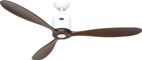 CasaFan Aeroplan Eco BN-NB Deckenventilator weiß/nussbaum