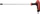 KS Tools T-Griff Innensechskant Schraubendreher, 5x205mm (151.8134)