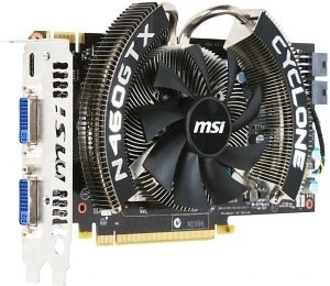MSI GeForce GTX 460 SE, N460GTX-SE Cyclone 1GD5/OC, 1GB GDDR5, 2x DVI, Mini HDMI