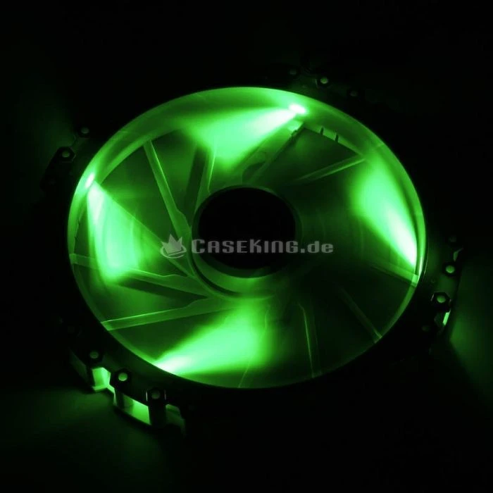 BitFenix Spectre Pro LED weiß/grün, 200mm