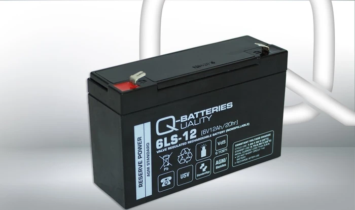 Q-Batteries Bleiakku 6LS-12