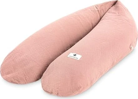 Julius Zöllner Baumwollmusselin Stillkissen dusty rose