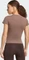adidas 3-Streifen Studio Baby T-Shirt kurzarm earth strata (Damen) Vorschaubild