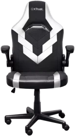Trust Gaming GXT 703W Riye Gamingstuhl, schwarz/weiß