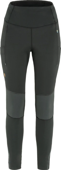 Fjällräven Abisko Värm Trekking Tights Hose lang black/iron grey (Damen)