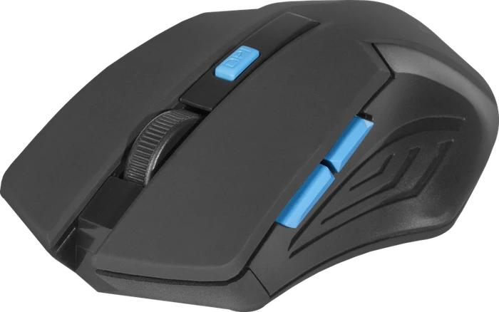 Defender Accura MM-275 Wireless Optical Mouse schwarz/blau, USB