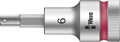 Wera 8740 C HF Zyklop Innensechskant Steckschlüssel 1/2", 6x60mm