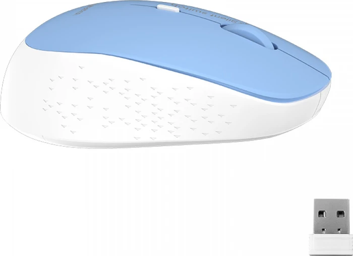 Meetion R570 Wireless Silent Mouse blau, USB
