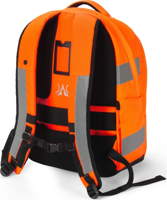 Dicota Hi-Vis 25 Liter, Notebook Rucksack, orange, V2
