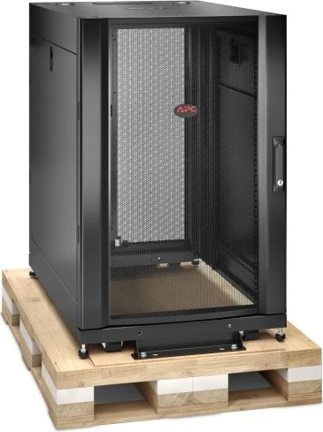 APC NetShelter SX Serverschrank 18HE, stoßdämpfendes Shock Packaging, IP2X, 900mm tief