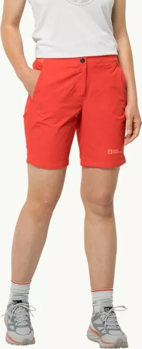 Jack Wolfskin Hilltop Trail Shorts Hose kurz tango orange (Damen)