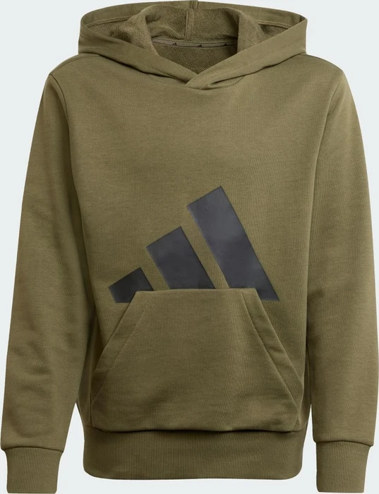 adidas Essentials Hoodie olive strata/black (Junior)