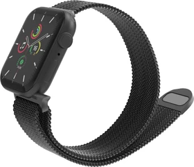 ISY Milanaise-Armband ISB-1010 für Apple Watch 38mm/40mm/41mm schwarz