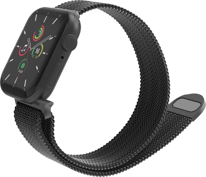 ISY Milanaise-Armband ISB-1010 für Apple Watch 38mm/40mm/41mm schwarz