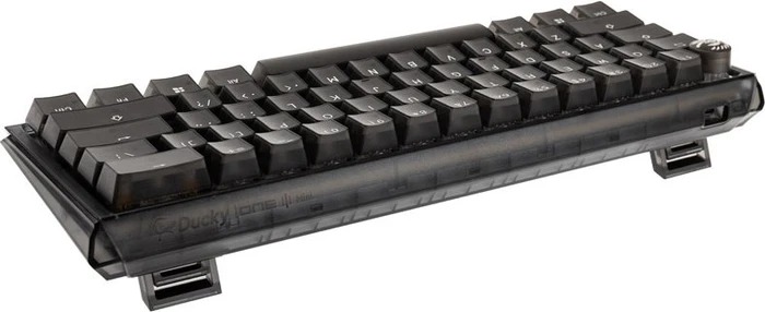 Ducky One 3 Mini PBT, LEDs RGB, Aura Black, MX SILENT RGB RED, USB, US