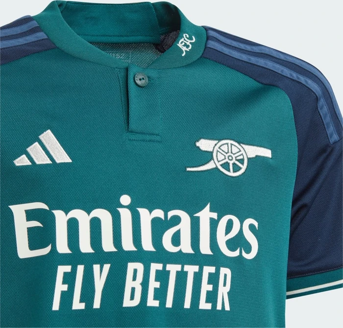 adidas FC Arsenal 2023/2024 Ausweichtrikot rich green/collegiate navy (Junior)