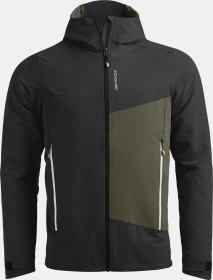 Ortovox Seceda Softshell Funktionsjacke black raven (Herren)