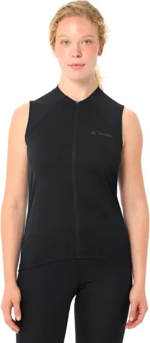 Vaude Matera FZ Trikot ärmellos schwarz (Damen)