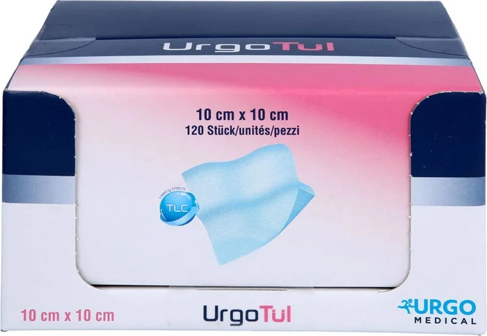 Urgo Tül Wundgaze, 10 x 10cm, 120 Stück