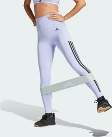 adidas Optime 3-Streifen Hose lang violet tone (Damen)