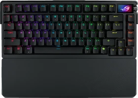 ASUS ROG Azoth Extreme Gaming Keyboard, PBT, hot-swap, ROG NX SNOW, USB/Bluetooth, US (90MP03MA-BKUA01)