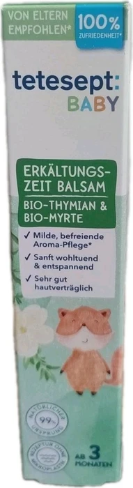 Tetesept Baby Erkältungszeit Balsam, 30ml