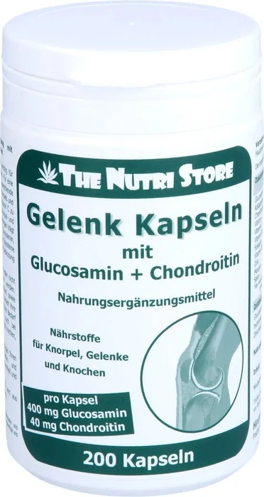The Nutri Store Gelenk Kapseln, 200 Stück