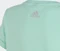 adidas Dance Knotted T-Shirt kurzarm easy green/silver metallic (Junior) Vorschaubild