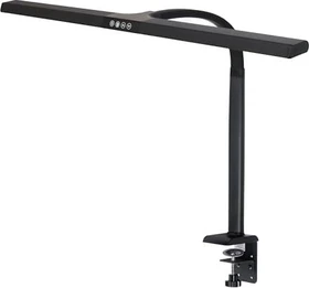 FeinTech LED Klemmleuchte schwarz