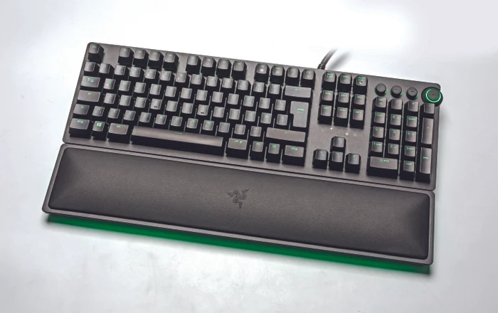 Razer Huntsman Elite, Razer Clicky Optical PURPLE, USB, DE