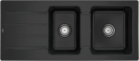 Villeroy & Boch Architectura 1160x510mm Einbau Becken reversibel pure black
