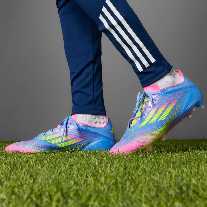 adidas F50 Elite FG blue fusion/lucid lemon/lucid pink