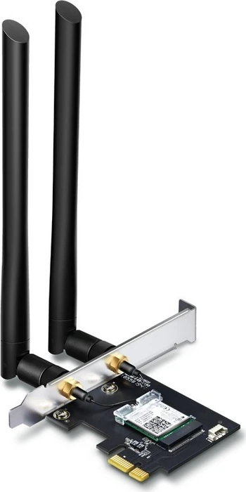 TP-Link AC1200 DualBand Desktop, 2.4GHz/5GHz WLAN, Bluetooth 4.2, PCIe x1