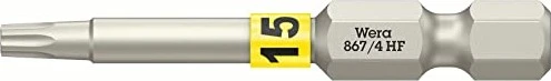 Wera 867/4 HF Torx Bit 1/4", T15x50mm, 1 Stück