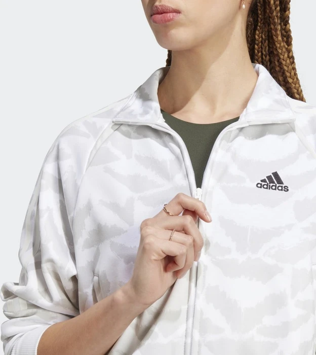adidas Tiro Suit-Up Lifestyle Trainingsjacke white/grey one (Damen)