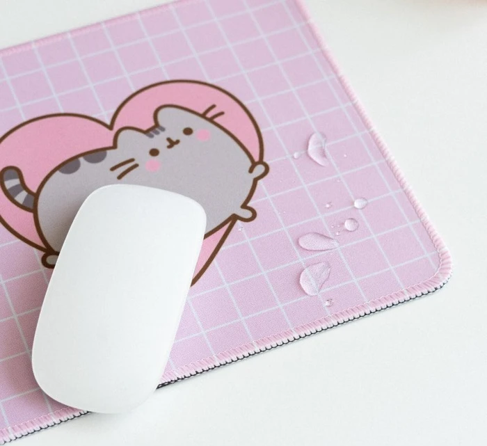 Grupo Erik Editores Pusheen Moments S Mousepad, 233x193mm, rosa/grau