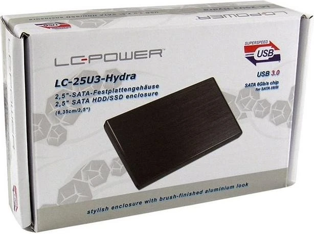 LC-Power LC-25U3-Hydra, USB 3.0 Micro-B