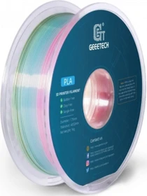 Geeetech PLA Silk, Rainbow Light Color, Spule, 1.75mm, 1.00kg