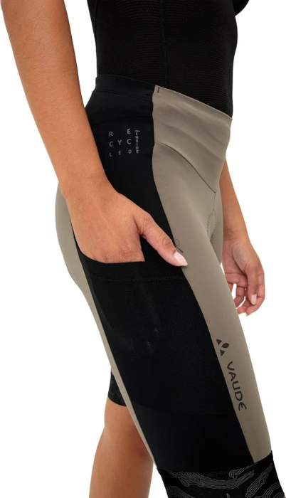 Vaude Kuro Tights II Fahrradhose kurz coconut (Damen)