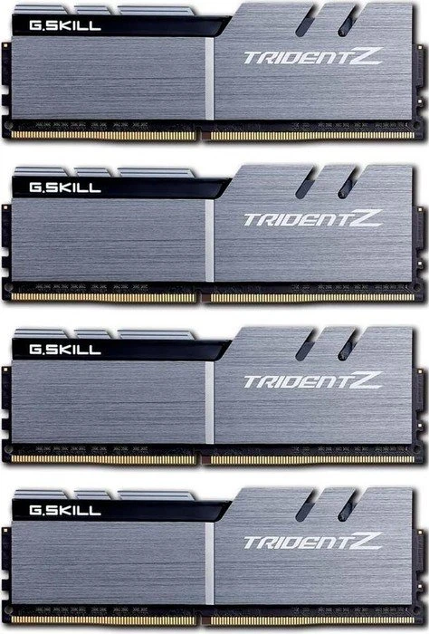 G.Skill Trident Z silber/schwarz UDIMM 64GB Kit, DDR4-3200, CL16-18-18-38