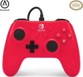PowerA Wired Controller raspberry red (Switch)